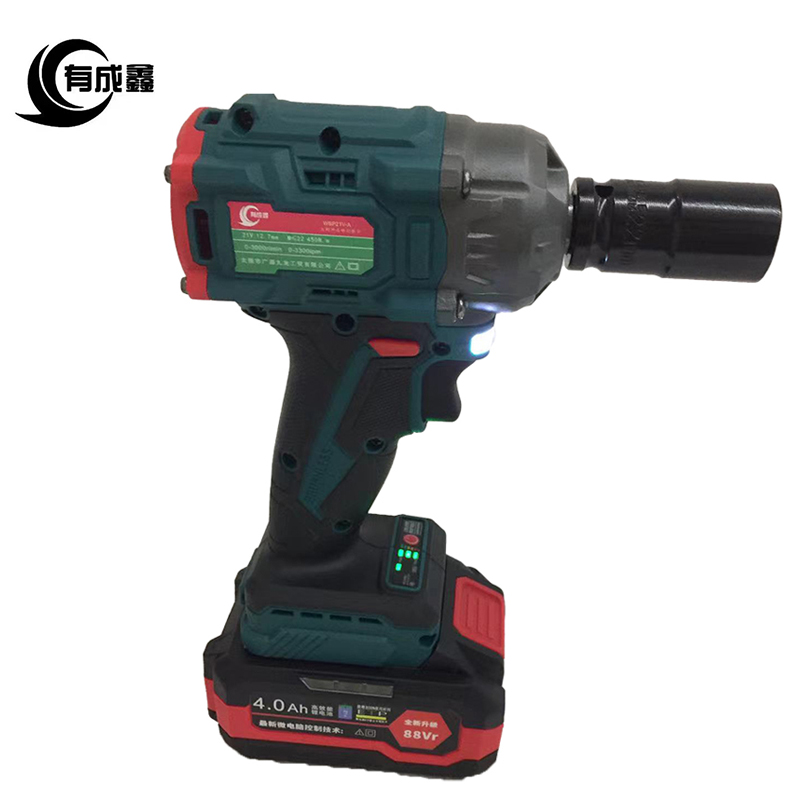 有成鑫 无刷冲击电动扳手 21V-A-4.0两电一充/件