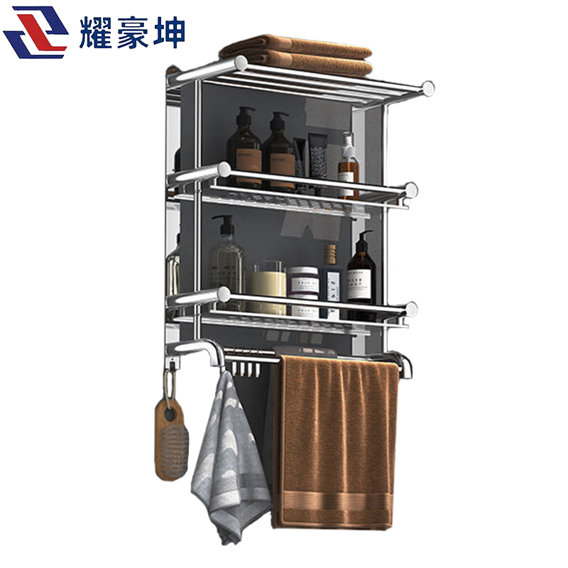 耀豪坤 304三层50Cm毛巾架PKJ-8/个