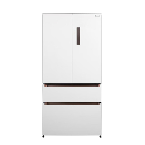 松下(Panasonic)NR-TW57TMA-W 23新款573升多门一级能效纳诺怡X宽幅变温 月光白展示柜
