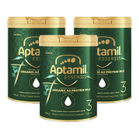预售澳洲发/3罐装-爱他美(aptamil)绿色奇迹有机A2蛋白配方奶粉3段900g/罐进口婴幼儿三段奶粉12个月以上
