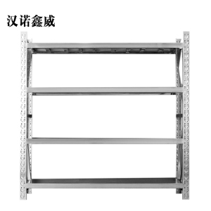 汉诺鑫威加厚304不锈钢重型货架商用仓库多层置物架多功能储物架1500*500*2000mm
