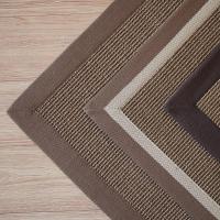 美帮汇现代简约剑麻地毯北欧深色客厅茶几耐脏地垫书房卧室地毯定制