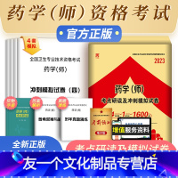 [友一个正版]2023年初级药学师资格考试中药师考点研读冲刺模拟试卷初级药剂师考试用书2022中药学(师)考前冲刺全国