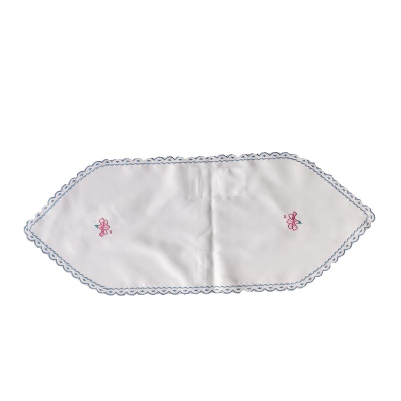 丽绣坊 硬座双面绣花头巾 26.5*34CM