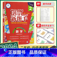 培优新帮手.数学2年级 [正版]崇文教育培优新帮手一/二/三/四/五/六年级数学升级版 全国通用版专项训练习题集寒暑假练