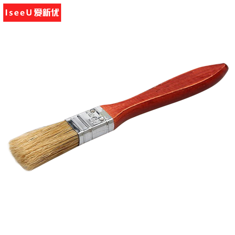 爱新优 猪鬃毛刷油漆刷 1寸 25mm(把)
