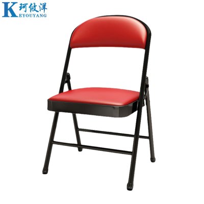 珂攸洋折叠椅黑腿红面450*460*790mm把