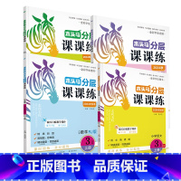 语数英科[上册4本套装] 小学三年级 [正版]2024秋新版分层课课练一课一练全国版福建版小学语文数学英语一二三四五六年