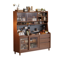 苏宁 质凡 现代简约岩板储物柜家用置物架餐边橱柜/ZF-CG027/1200*400*1730mm