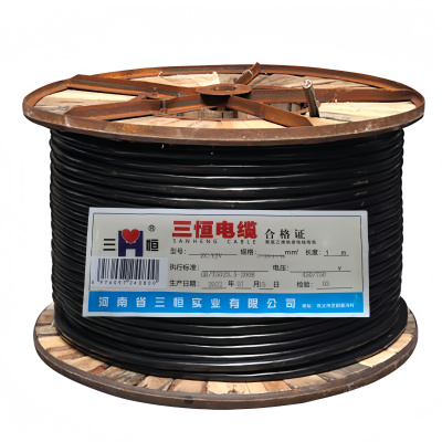 三恒 四芯铜芯电缆ZC-YJV 3×35+1×16mm² 米
