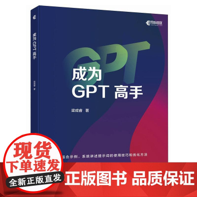 gpt教程书籍 成为GPT高手 这*是chatgptAI写作AI提问设计人工智能ai论文写作deepseek