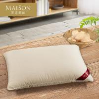 美帮汇素心元绒生态彩棉枕单人全棉枕芯成人舒适枕头