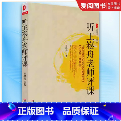 听王崧舟老师评课 [正版]听王崧舟老师评课 王崧舟 大夏书系 华东师范大学出版社 语文教师课堂实录 语文科老师教学用书
