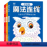 魔法连线[初中高三册] [正版]全3册 魔法连线游戏书儿童专注力训练连点画初级中级高级3-4-5-6-7-8-9岁益智进