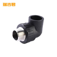 瑞吉君 PE外丝弯头 20*4分(1/2)个