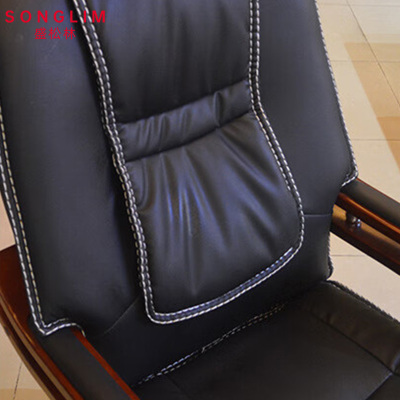 盛松林 办公椅 黑色西皮 把