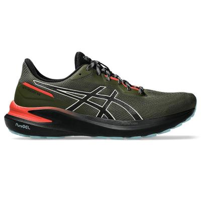 亚瑟士(ASICS)跑步鞋男缓震支撑防滑路跑越野训练鞋户外运动鞋