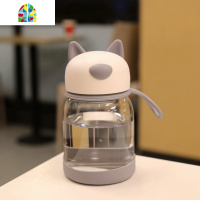 可爱小仙女杯子小巧女士玻璃杯便携透明创意个性潮流少女水杯学生 FENGHOU