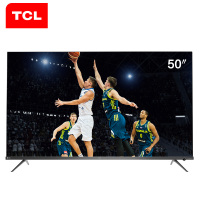 TCL 官方旗舰 50P8 (50英寸)吋 4K超高清智能 HDR 全面屏 远场语音 网络液晶平板电视