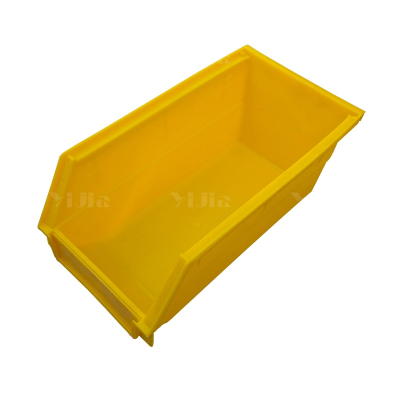 翌嘉YJ4121725 背挂式元件盒壁挂塑料物料盒 黄色 270*140*120
