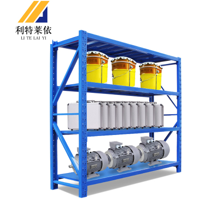 利特莱依承重300kg置物架钢制货架长200宽60高200CM