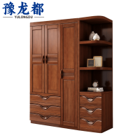 豫龙都衣柜三门+边个