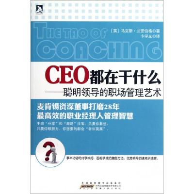 正版新书]CEO都在干什么--聪明领导的职场管理艺术(英)马克斯·兰