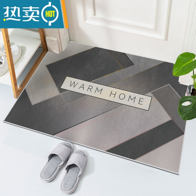 敬平进门地垫入户门地毯门垫家用门口脚垫轻奢入门可裁剪玄关防滑垫子
