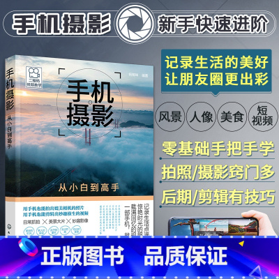[正版]手机摄影从小白到高手 杨精坤 手机摄影入门教程 手机拍照技巧 手机摄影从入门到精通技巧书籍 手机摄影技巧大全
