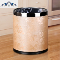 垃圾桶家用客厅创意简约可爱酒店用卧室办公室厨房卫生间大号现代 三维工匠