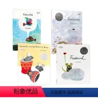 李欧李奥尼凯迪克奖绘本4册 [正版]名家大师 Leo Lionni系列 李欧李奥尼凯迪克奖绘本 英文原版绘本 fish