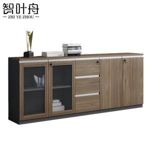 智叶舟矮柜四门三抽2000*400*800mm台