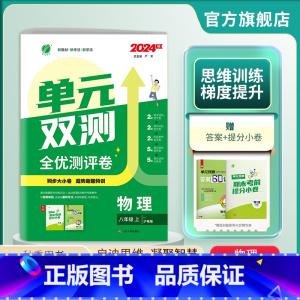 物理 八年级上 [正版]2024年秋 初中单元双测八年级上册物理沪粤版 8年级物理初二上HY版同步测试卷期中期末专项提优