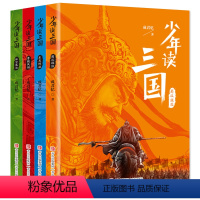 全4册:少年读三国 [正版] 少年读三国全套4册 成君忆 着 三国演义青少年版小学生版儿童版白话文三四五六年级课外阅读书