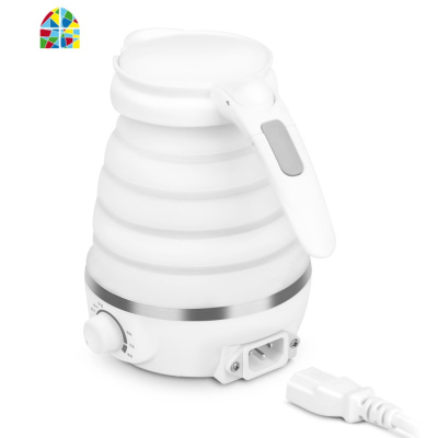 NSH0711折叠水壶旅行电热水壶迷你便携式烧水壶 FENGHOU 粉色