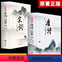 [正版]全套2册 唐诗宋词三百首全集 古诗大全集书全中国古诗词书籍全套小学生宋诗300首高中初中版鉴赏辞典诗集诗歌古文
