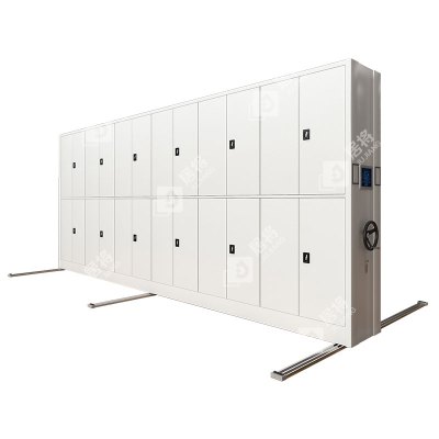 居将 智能密集架移动式档案柜钢制轨道智能密集柜 一列6组