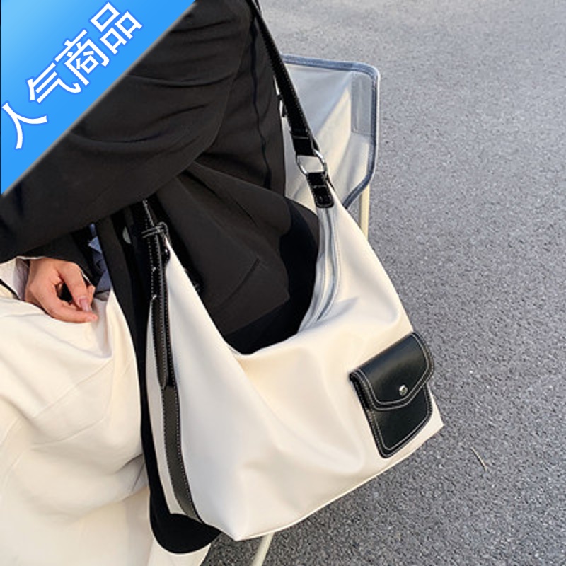 封后zzdb包包女2022新款潮简约百搭大容量通勤托特包休闲单肩斜挎大包