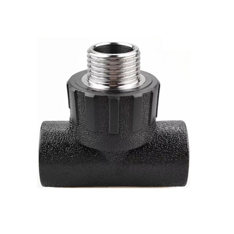 伟鹏双兴 PE外丝三通 PE40螺纹1/2(4分) 个