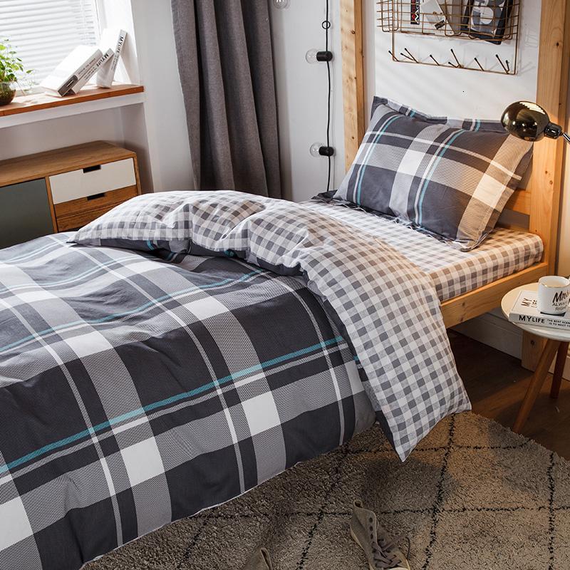 美帮汇单人学生宿舍床上三件套全棉全棉1.2m床单被套0.9米寝室床上用品