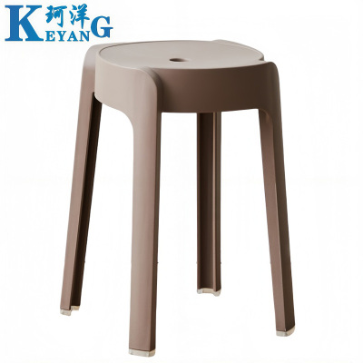 珂洋 塑料凳 A30(咖色) 个