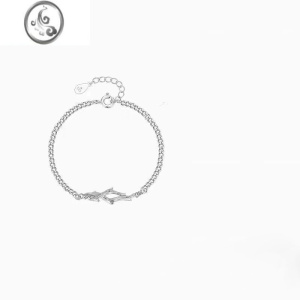 JiMi连理枝情侣手链女一对情侣款森系颜值树枝手环纪念七夕礼物送女友