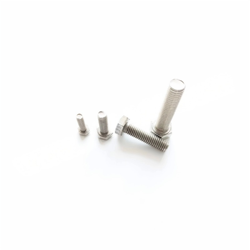 JIBIN/继彬DIN933外六角螺栓 不锈钢304 A2-70 本色 全牙 M10×25 1个