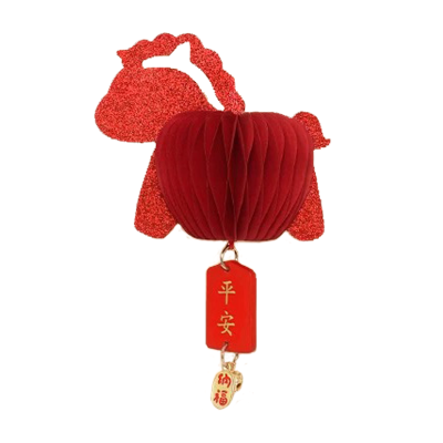 2026新款中国风马年生肖创意立体冰箱磁吸贴新年平安招财纳福装饰