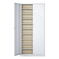 帅畅收纳柜财务档案柜资料柜加厚文件柜办公室带锁铁皮柜凭证柜十层