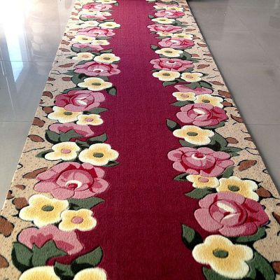 家用客厅地毯茶几地垫卧室厨房厅垫进吸水防滑脚踏垫地毯