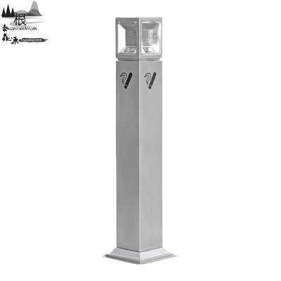 根泰鑫源不锈钢垃圾烟灰柱108X27X27CM/个