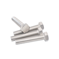 铁邦邦 不锈钢外六角螺栓 全牙 M10X25/个