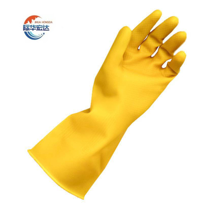 际华宏达 牛筋加厚乳胶手套 31cm/双