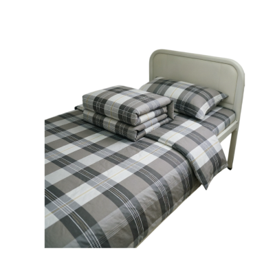 百纳千禧全棉格条三件套 BNQX-TJ011 套